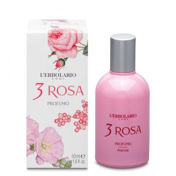 Парфуми Три Троянди L'Erbolario Profumo 3 Rosa 50мл ― Магазин косметики L`erbolario.com.ua