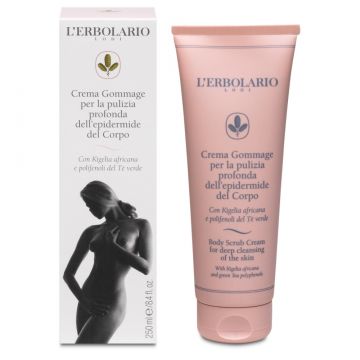 Крем - скраб для глибокого очищення шкіри тіла 250мл ― Магазин косметики L`erbolario.com.ua