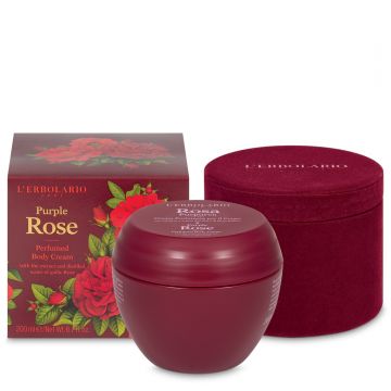 Ароматизированный крем для тела Пурпурная Роза, 200мл ― Магазин косметики L`erbolario.com.ua